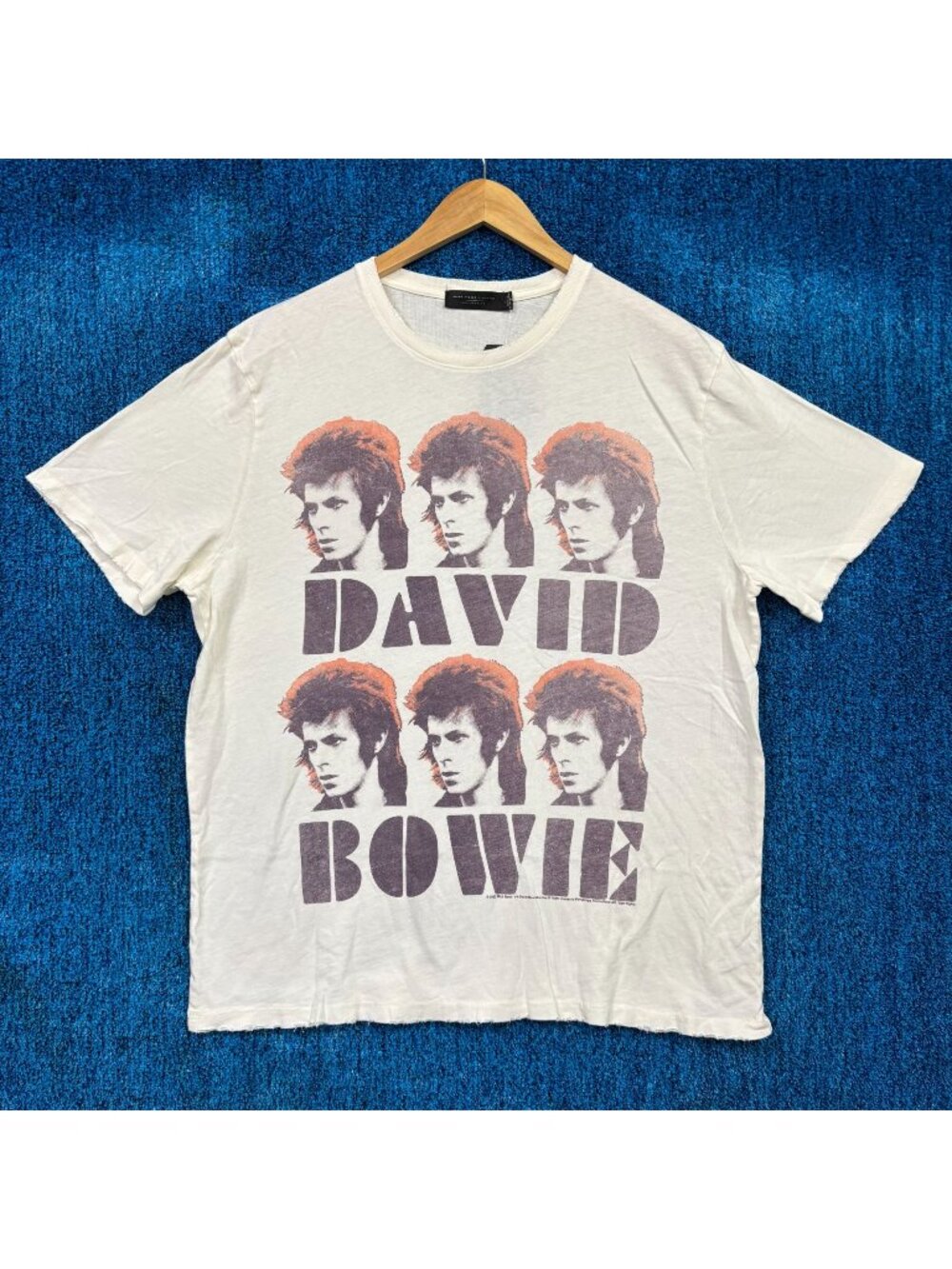 David Bowie Self Tilted Album Graphic T-Shirt Size XL